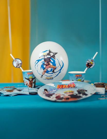 6 латексови балона Naruto/Kakashi Shippuden™ 27 см