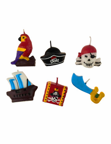 6 пиратски свещички 