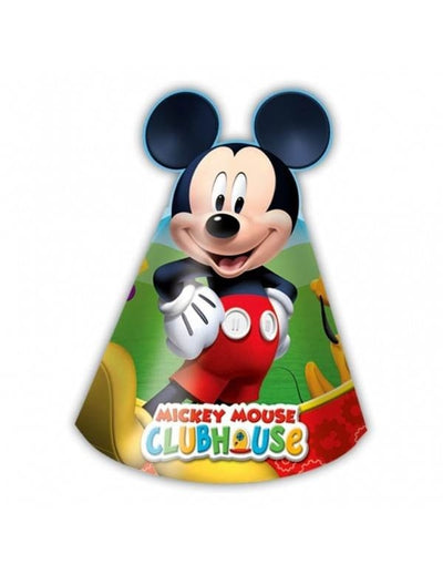 Chapeaux en carton Mickey Mouse pour enfant multicolores avec oreilles noires