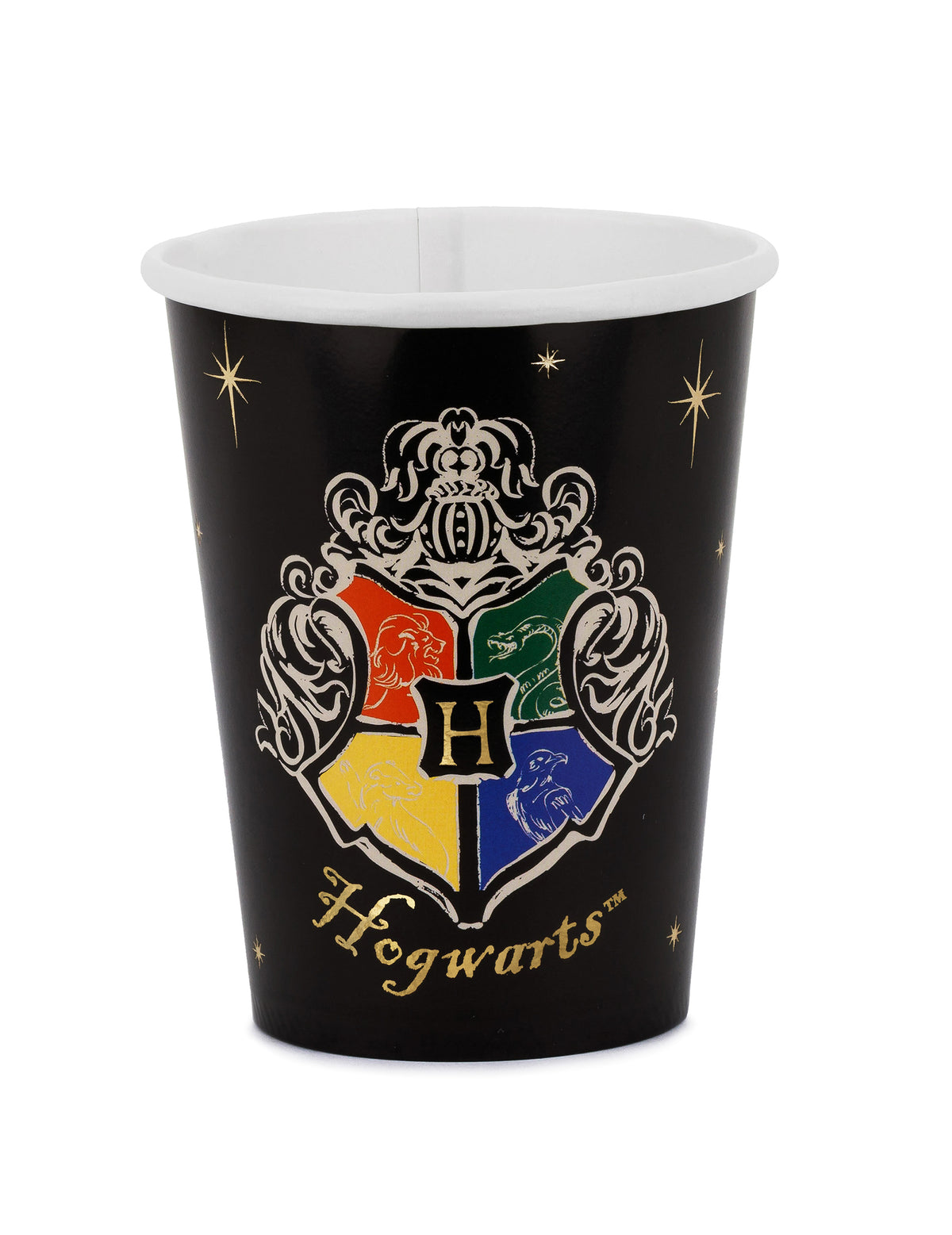 6 Хартиени чаши Harry Potter™ Герб на Хогуортс 250 мл