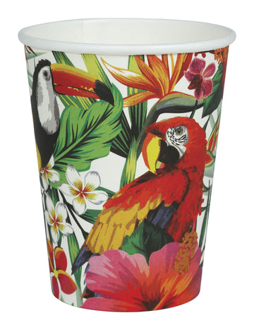 6 тропически чаши птици 240 ml