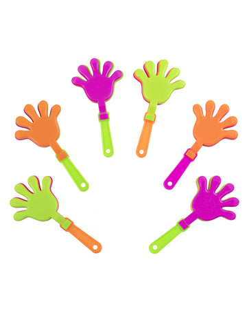 6 мини пляскания с ръце 9,5 x 4,5 cm цветно за рожден ден