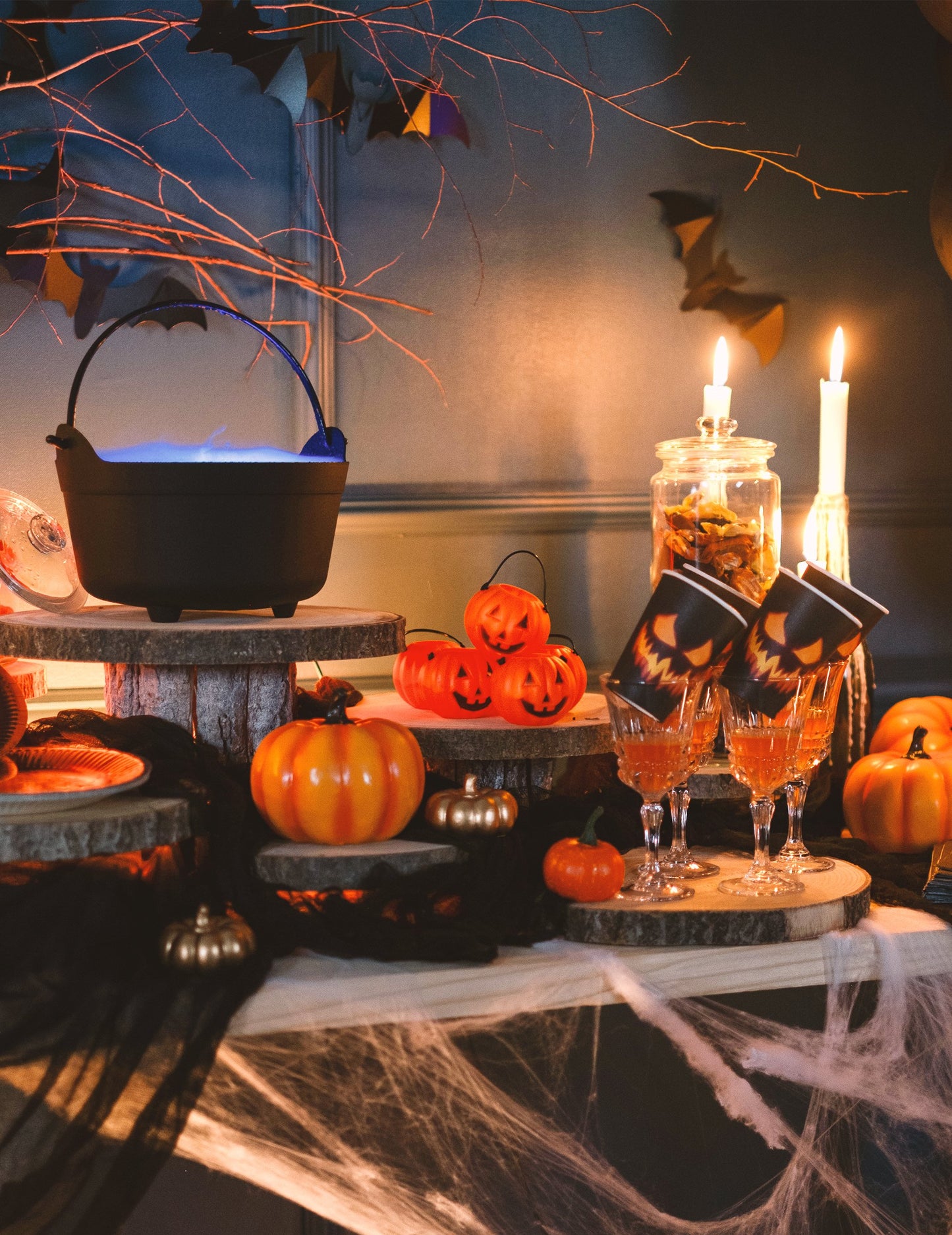 6 мини кофи за тиква Хелоуин 6,5 х 5 см