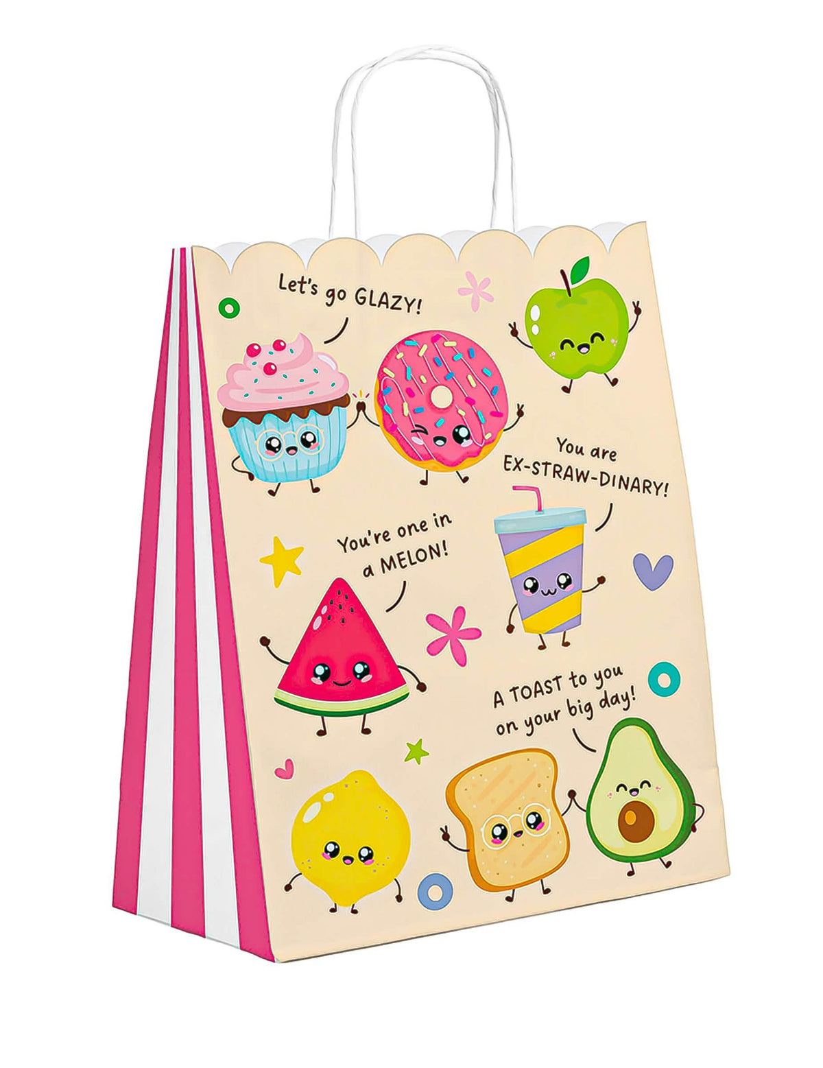 6 подаръчни торбички Kawaii Party