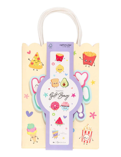 6 подаръчни торбички Kawaii Party