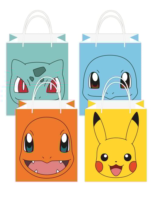 8 хартиени торбички Pokémon