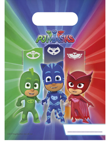 Sacs cadeaux Pyjamasques pour enfant multicolores