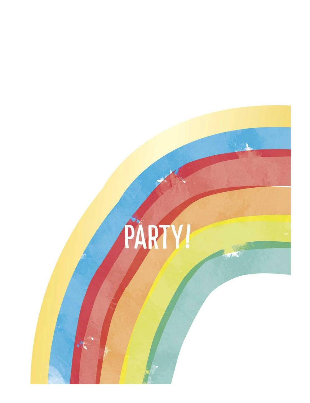 Празнични торби rainbow party многоцветни дъга