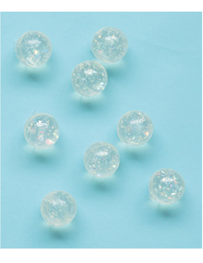 8 аксесоара за пинята – иридесцентни подскачащи топчета с ефект на балончета 