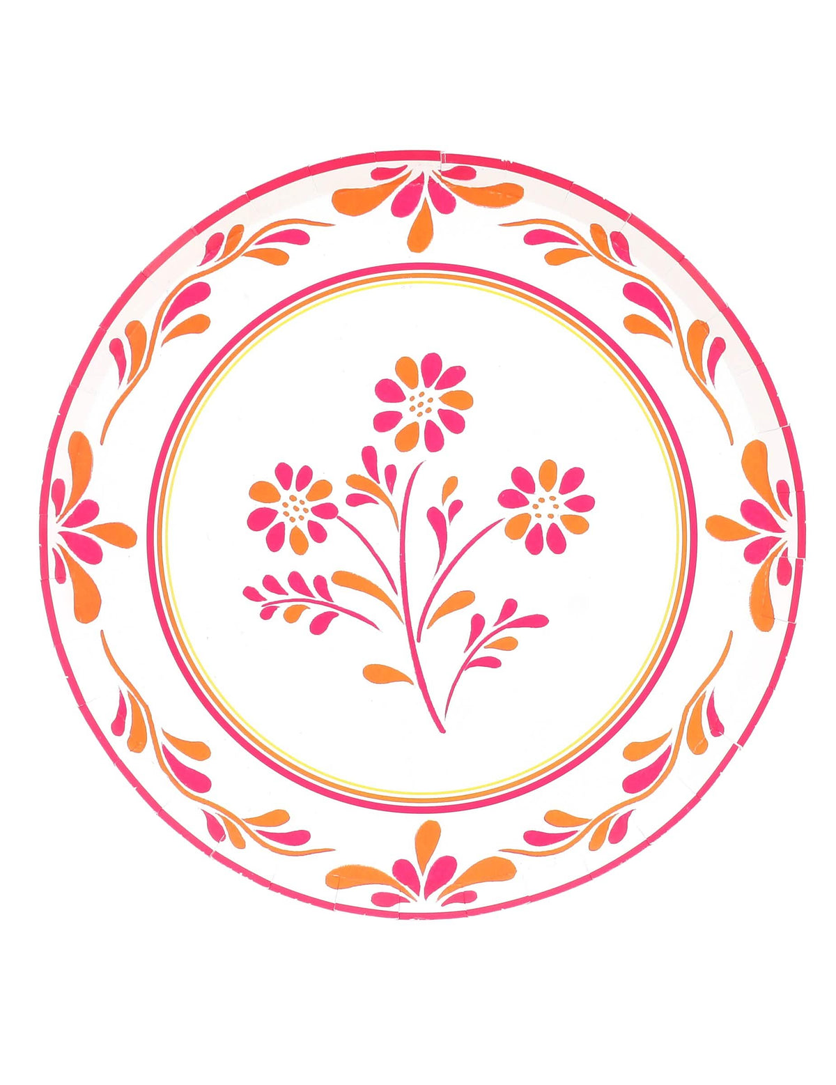 8 картонени чинии Pink Limonade 23 см