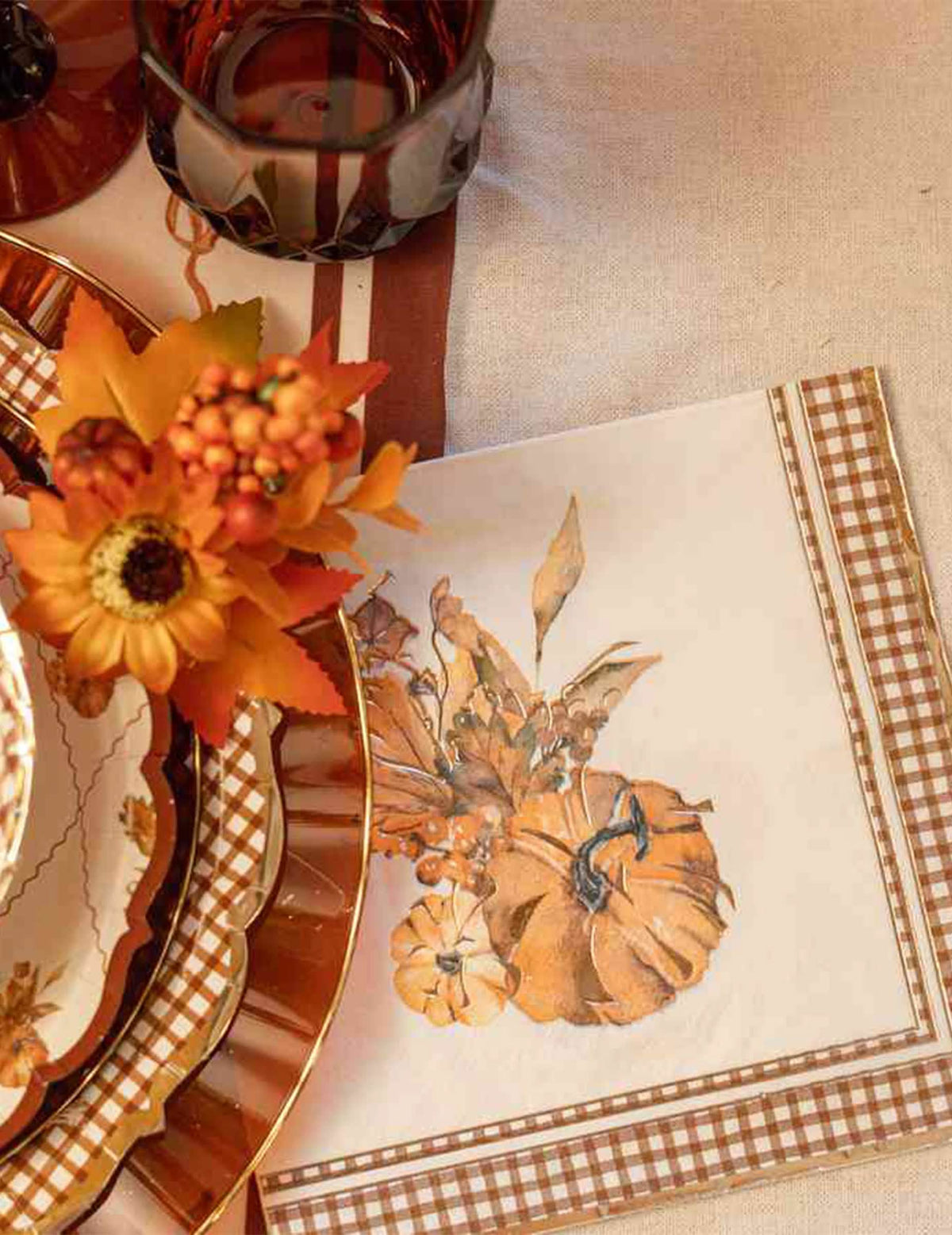 8 картонени чинии Cottage Living 23 см