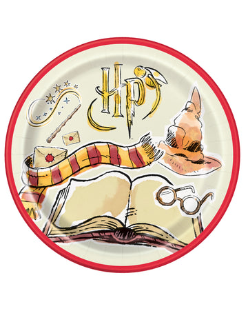 8 хартиени чинии с тема Хари Потър™ 23 cm