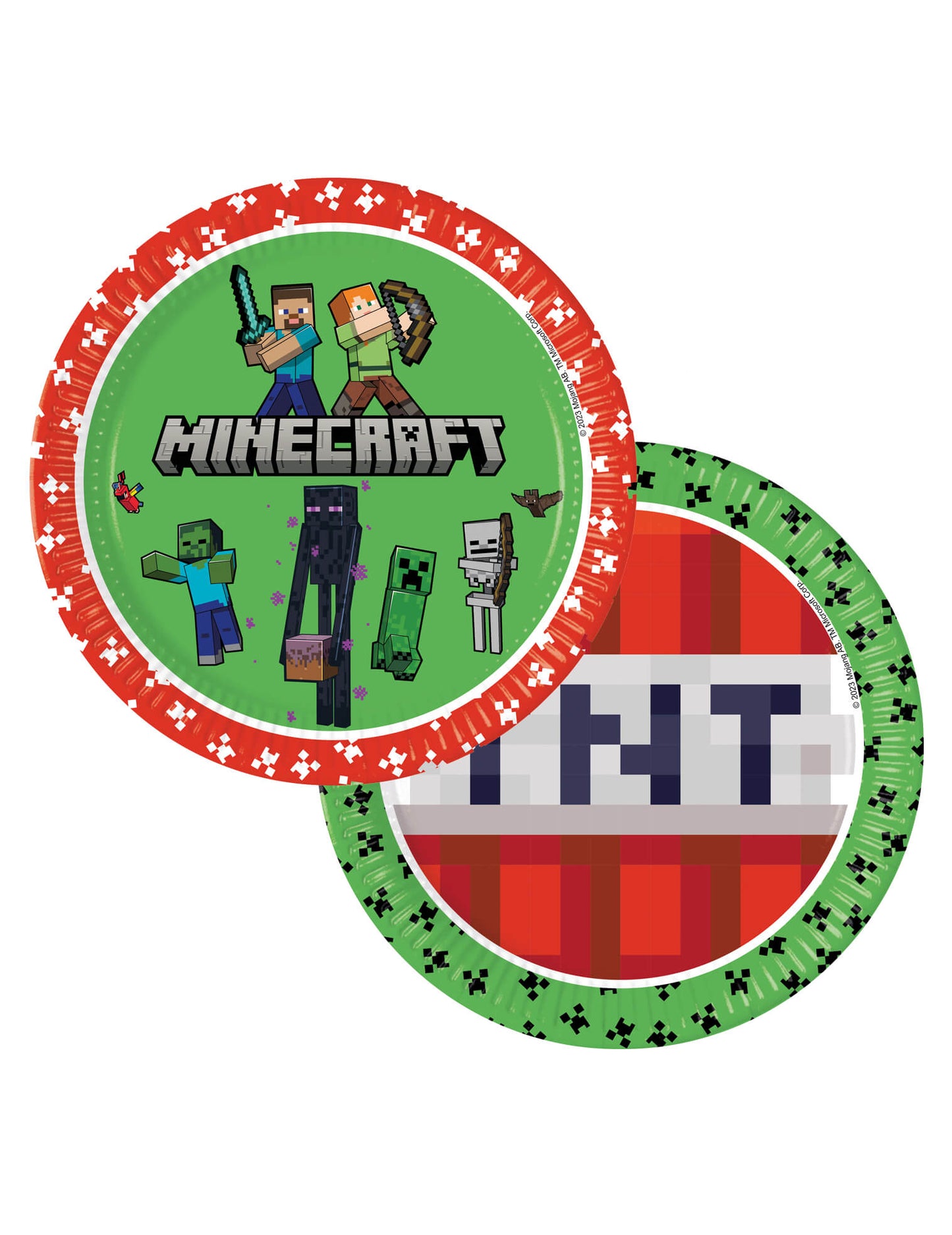 8 23см хартиени табели Minecraft