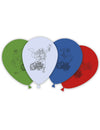 Ballons latex Avengers pour enfant multicolores avec Hulk Thor Captain America et Iron Man