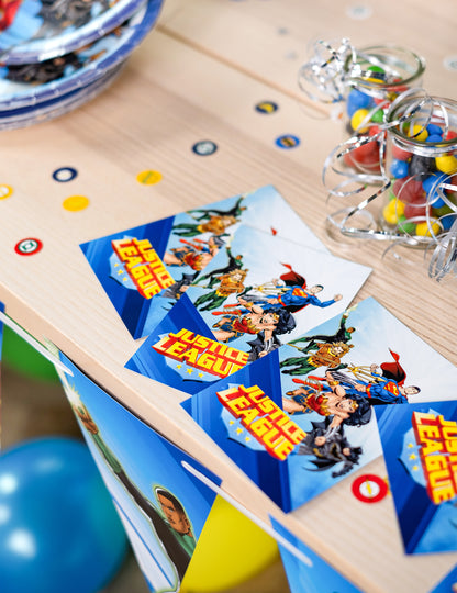 8 карти за покана с правосъдие League 10x16cm