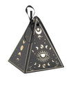 8 кутийки Cosmic Spirit от черна и златна хартия 8,5 x 6,7 см