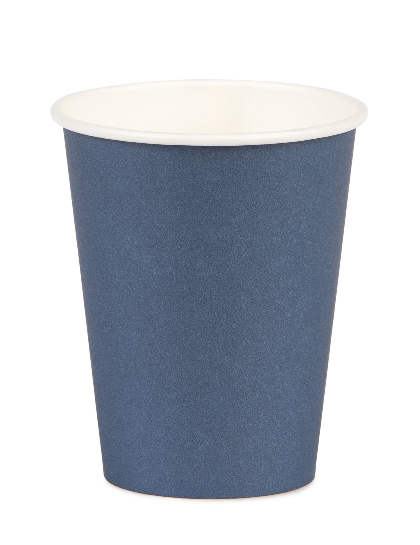 8 gobelets en carton bleu marine 210 ml pour fête