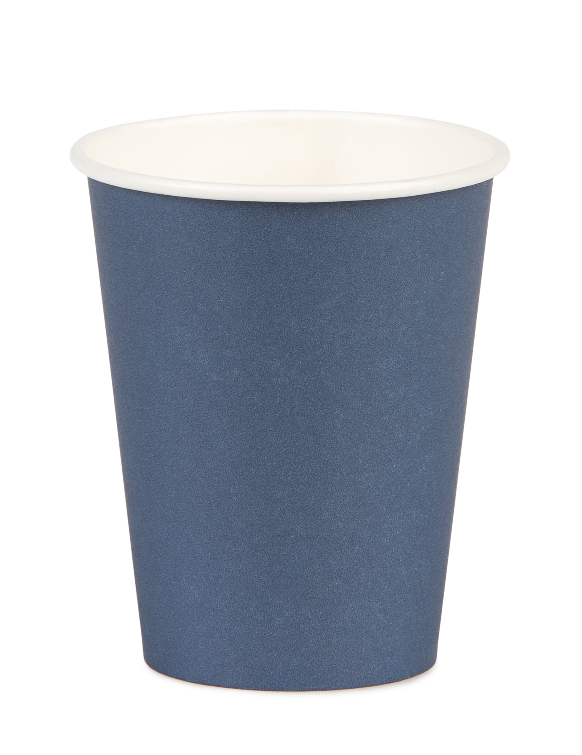 Gobelets en carton pour fête bleu marine