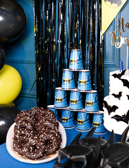 8 картонени чаши Batman 210 ml