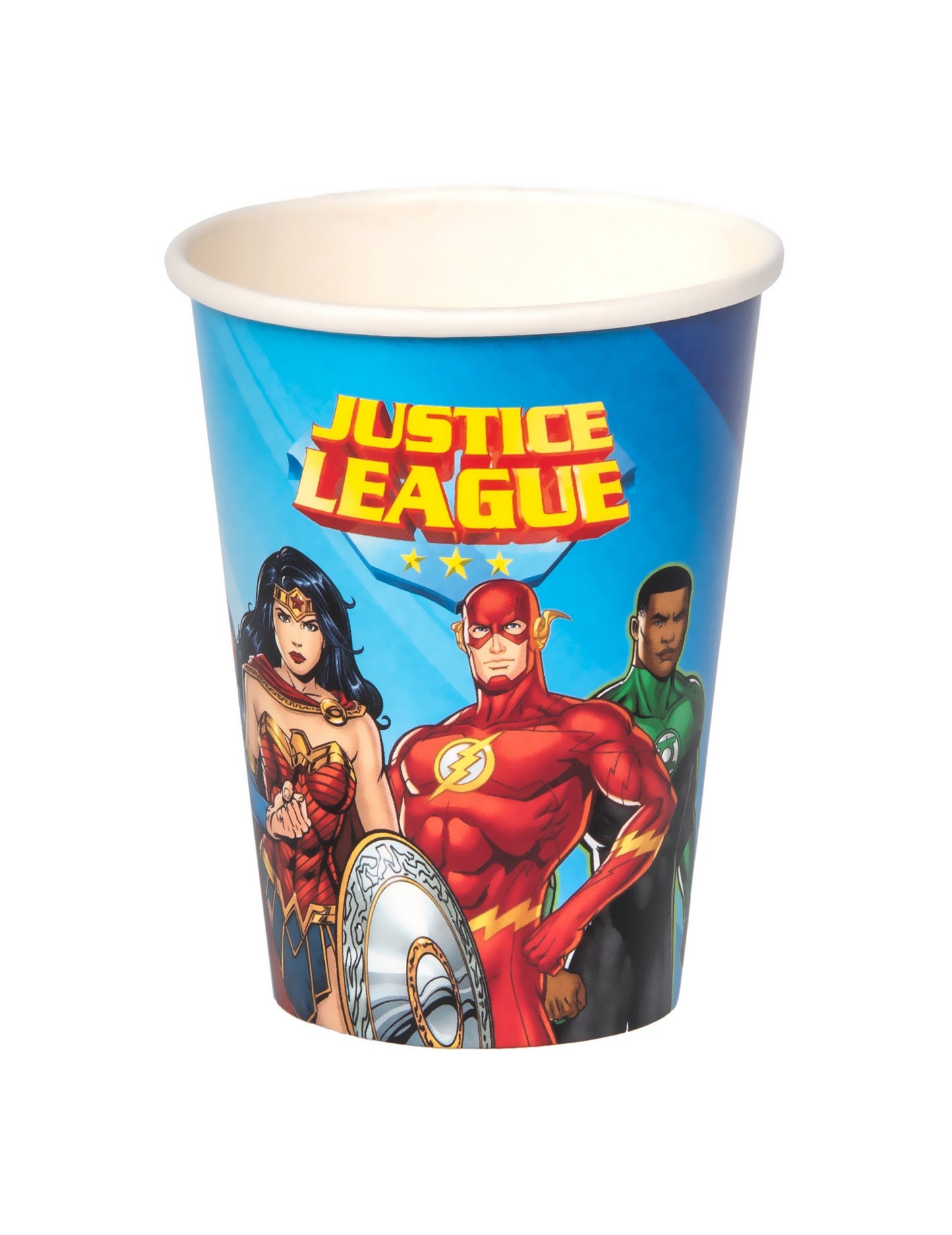 8 картонени чаши лига Justice 210 ml