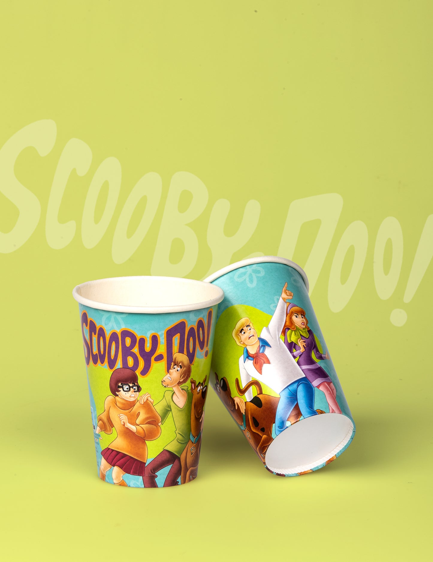 8 картонени чаши Scooby-Doo 210 ml