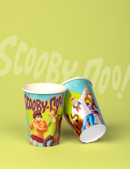 8 картонени чаши Scooby-Doo 210 ml