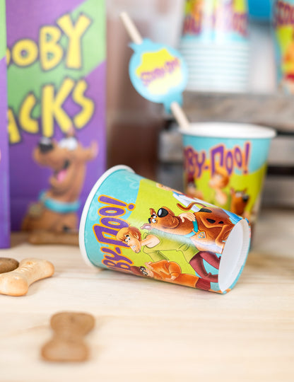 8 картонени чаши Scooby-Doo 210 ml