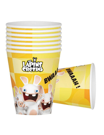 8 картонени чаши за равини 200 ml