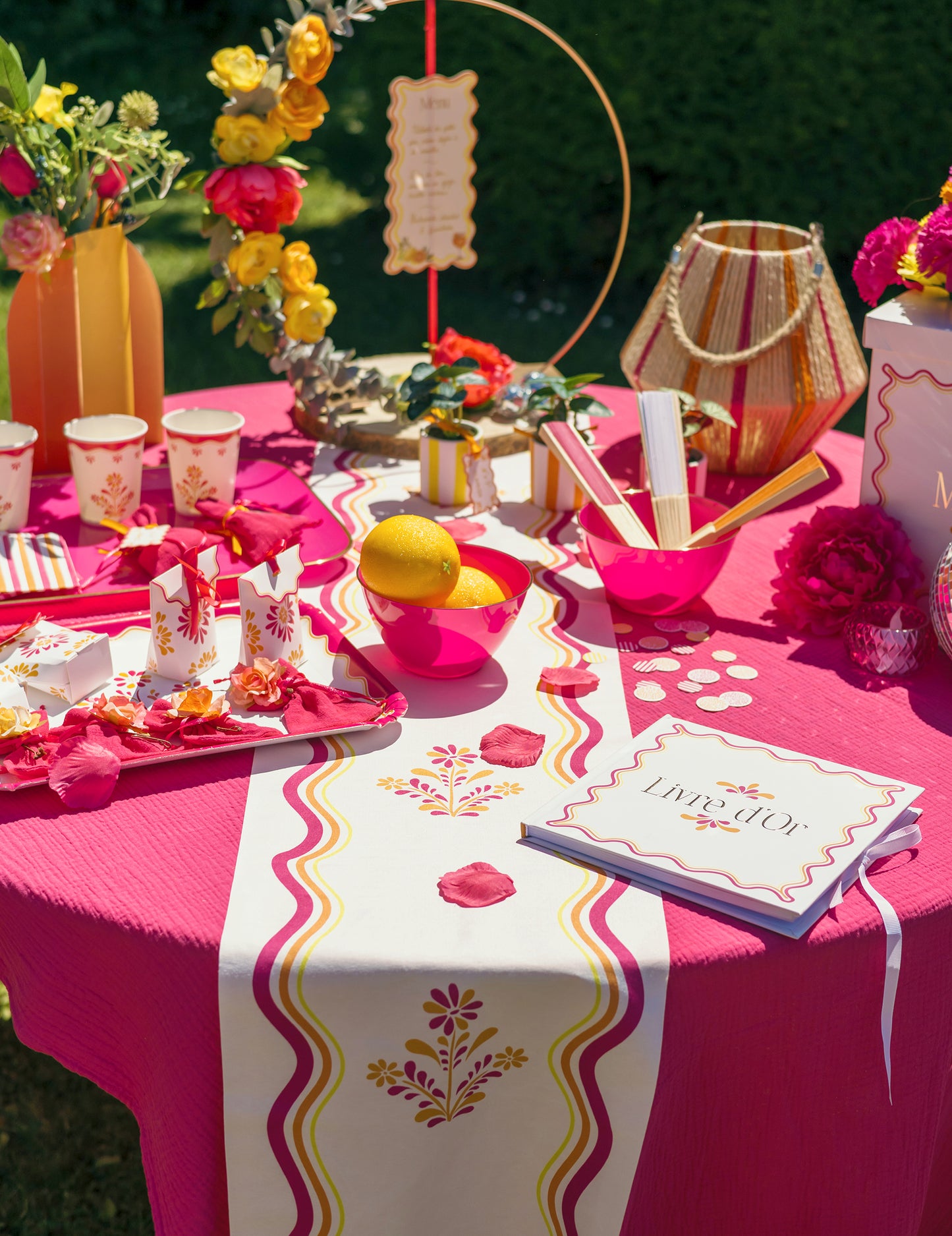 8 картонени чаши Pink Limonade 255 мл
