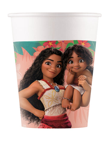 8 Vaiana 2 картонени чаши 200 ml