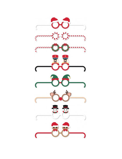 8 сладки картонени чаши, сладка Коледа за Коледа