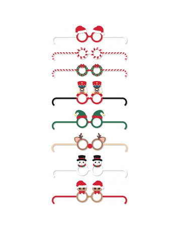 8 сладки картонени чаши, сладка Коледа за Коледа