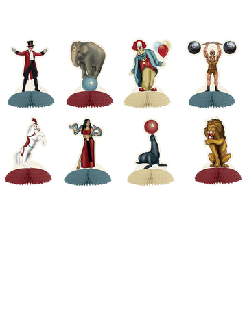 8 министри на масата Vintage Circus Тема 12.7 cm