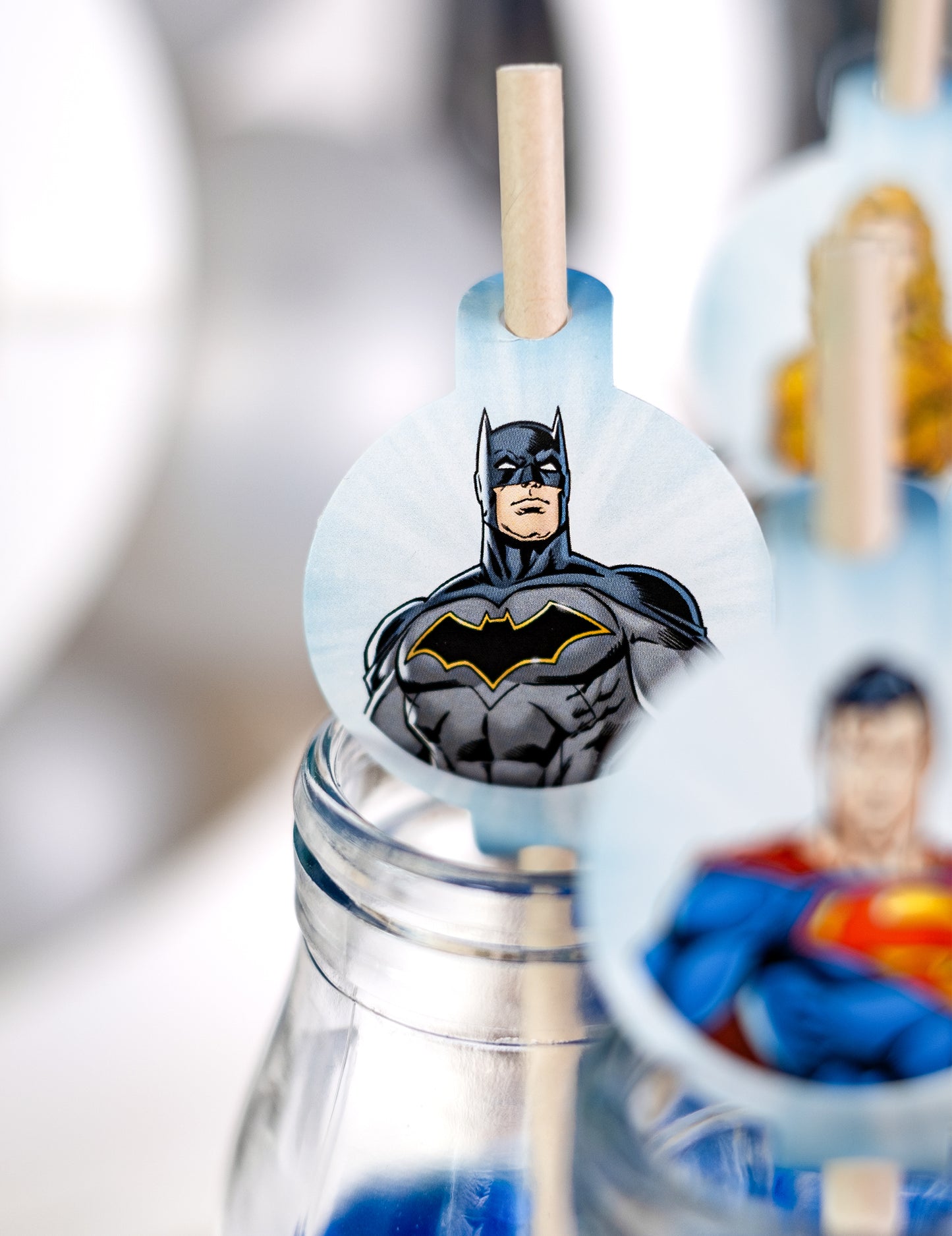 8 Folting Medalon за Carton Justice League 20 cm