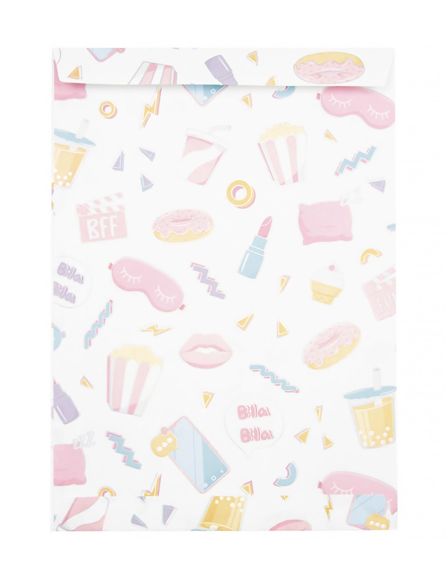 8 хартиени подаръчни торбички за пижама, 15x21 см