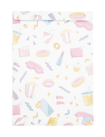 8 хартиени подаръчни торбички за пижама, 15x21 см