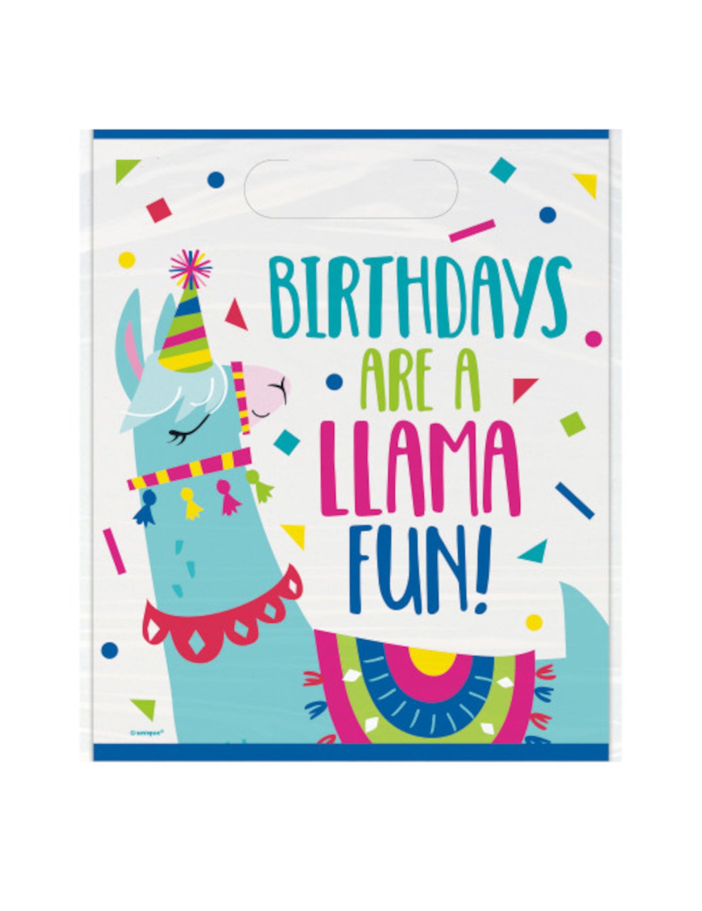 8 подаръчни торбички с лама за детски рожден ден