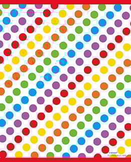 8 многоцветни райета парти торбички за рожден ден 18x23 cm 