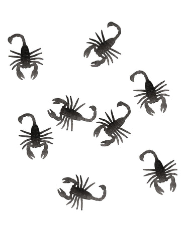 8 Черни скорпиони 6 cm