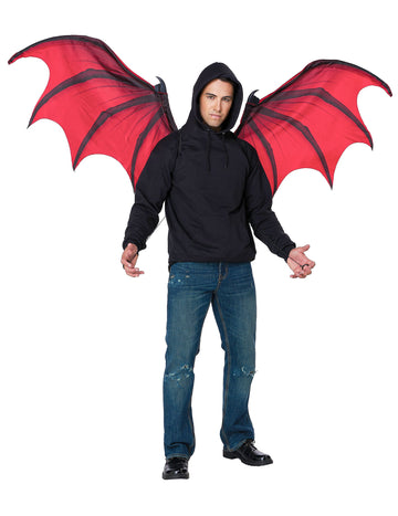 Гигантски възрастни червени и черни демони