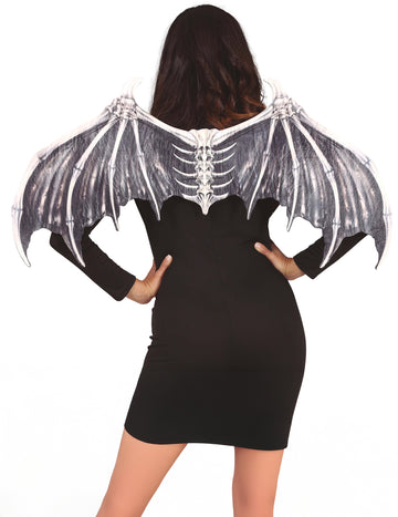 Крила на скелет на възрастен прилеп