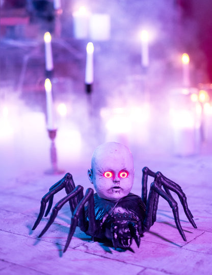 Голям паяк с оживена и ярка пълзяща кукла 19 х 33 см