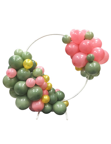 Кръг ковчег 1 метър бял