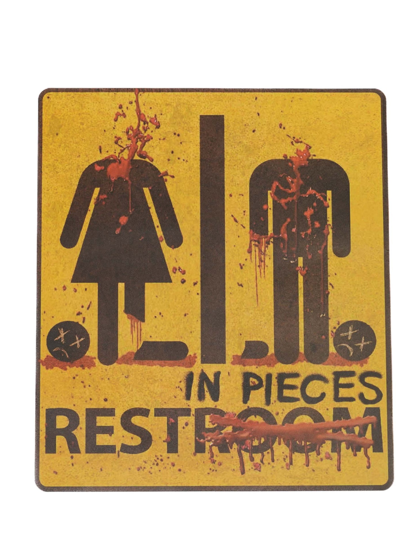 Стикери за Хелоуин "Останки на парчета" 43 см x 30 см