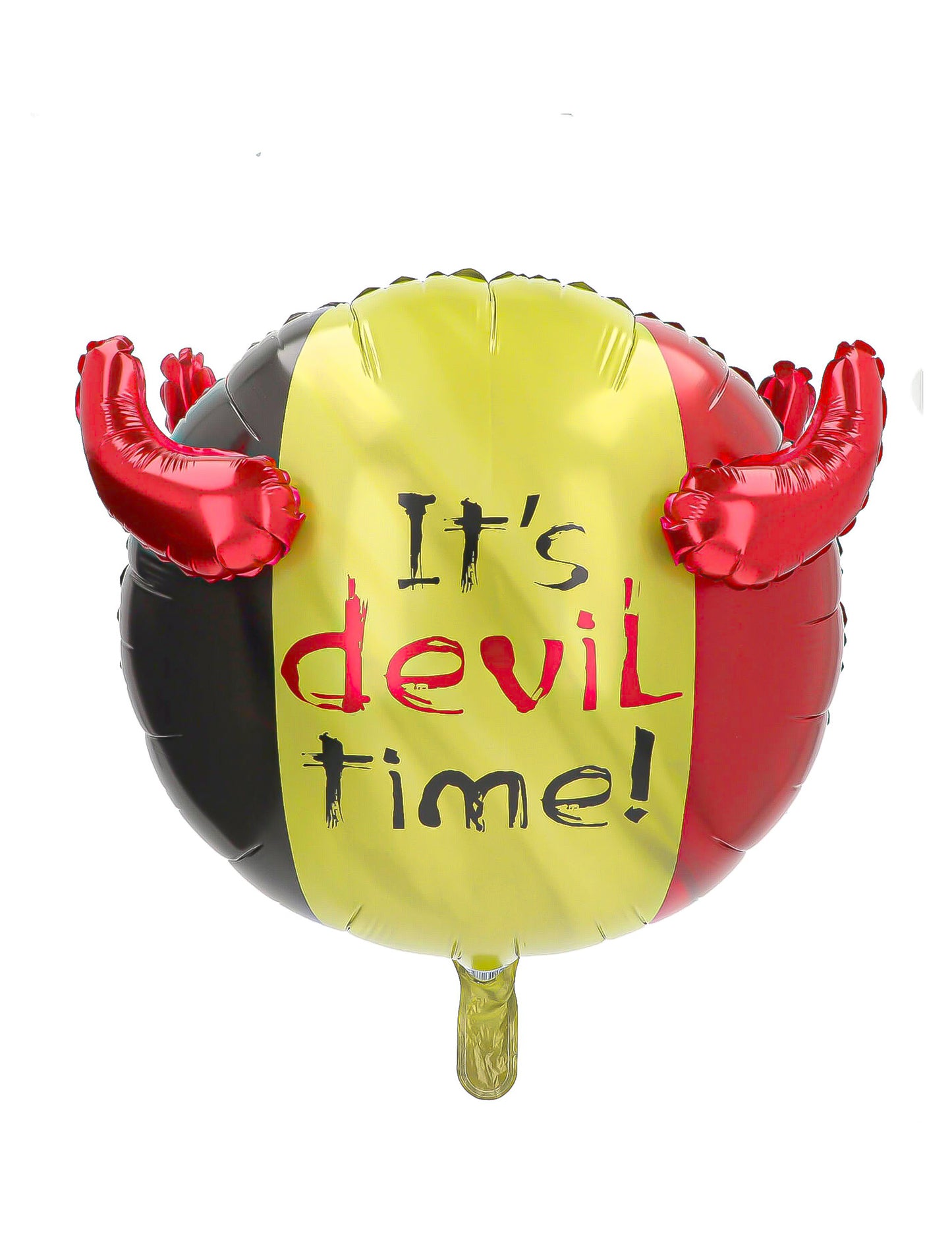 Алуминиев балон 3D Белгия „It's Devil Time!“ 56 cm
