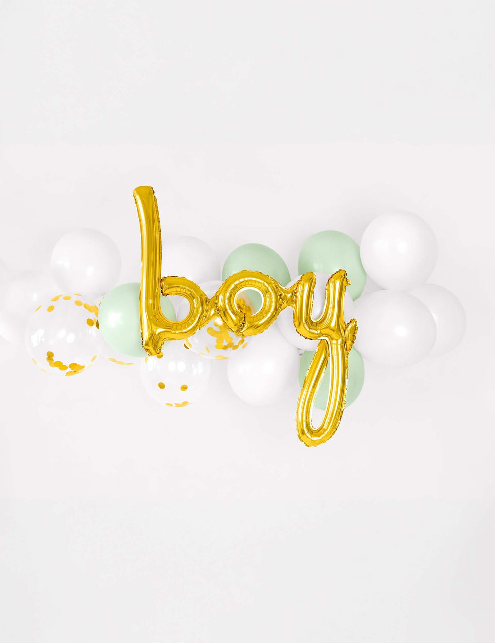 Сценография с грозд от балони от алуминиевия балон boy