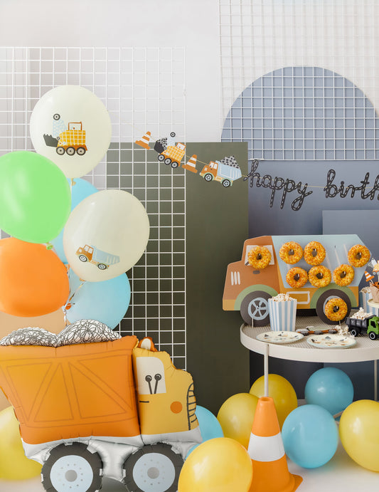 Ballon aluminium camion 87 x 69 cm