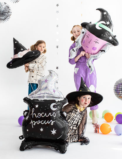 Алуминиева балонна шапка на вещица 66 x 57 cm