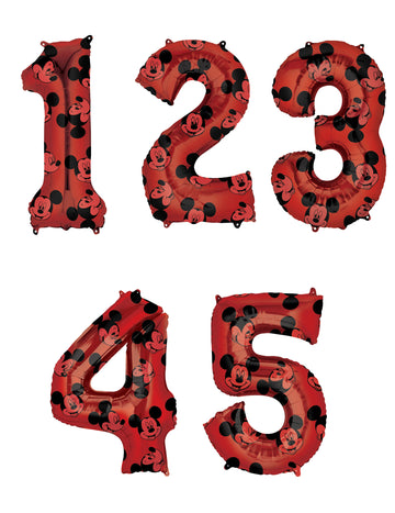 Алуминиев балон с цифра Mickey™ 66 cm 