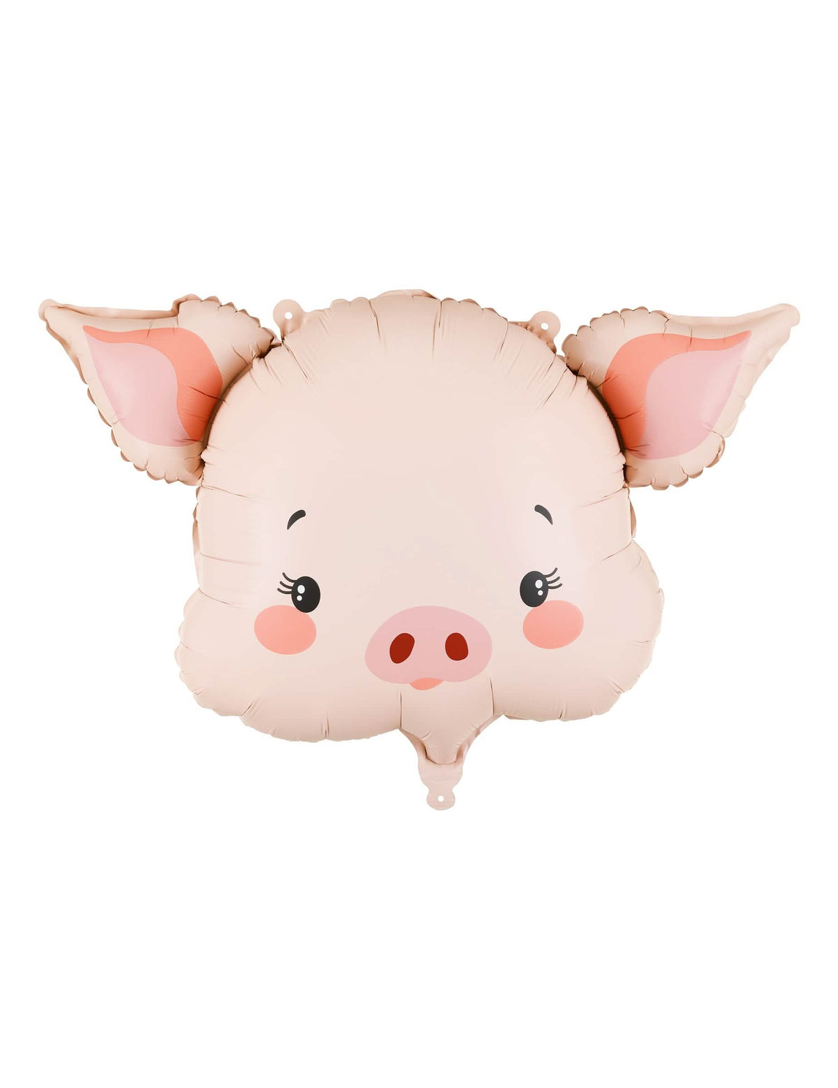 Ballon aluminium Cochon rose pastel